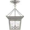 SL5870PN Chapman & Myers Cornice 3 Light Semi Flush Mount | Main Image