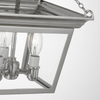 SL5870PN Chapman & Myers Cornice 3 Light Semi Flush Mount | Alternate Image