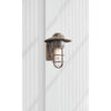 SLO2001BZSG Chapman & Myers Marine 1 Light Outdoor Sconce | Lifestyle Image