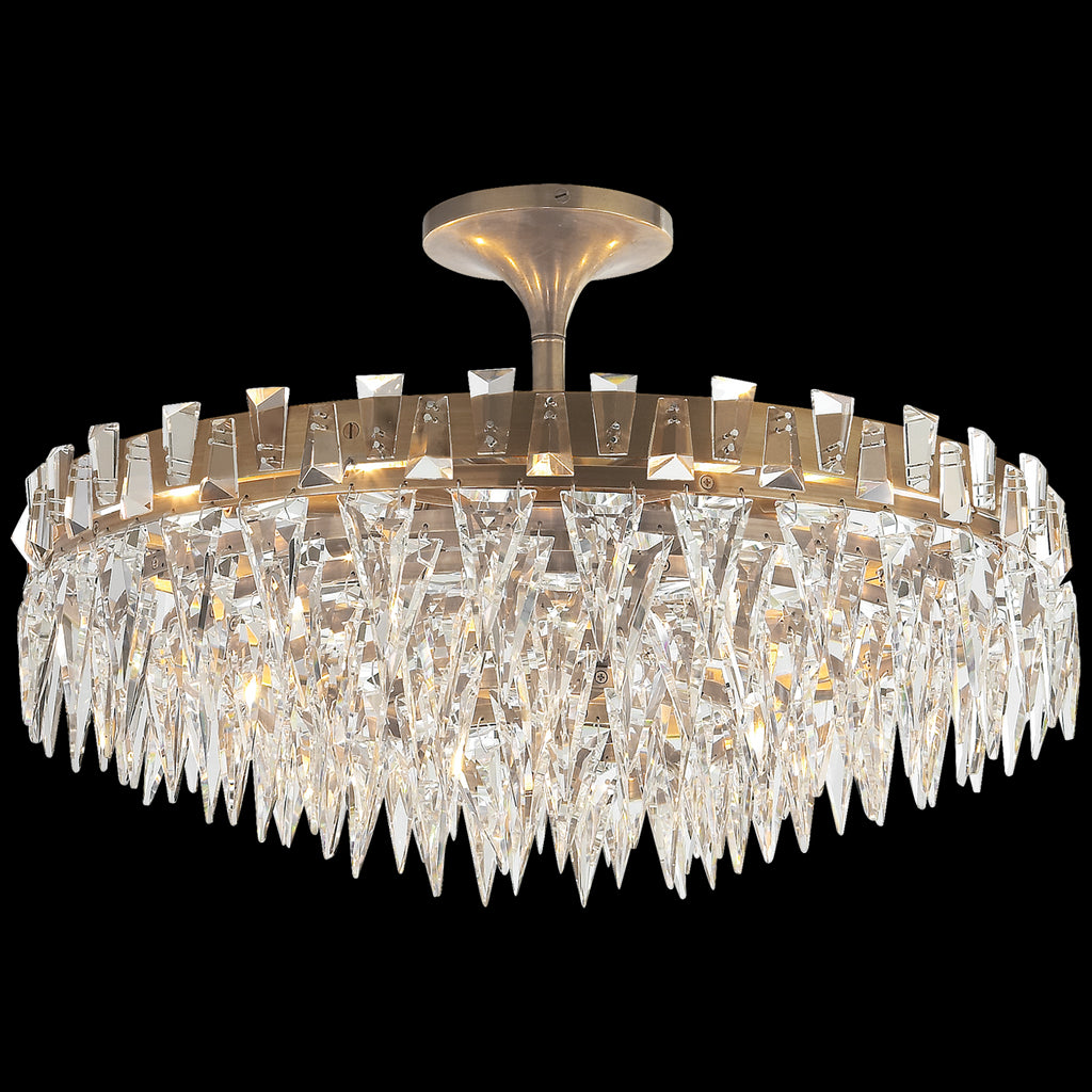 SN4001HAB Joe Nye Trillion 10 Light Semi Flush Mount | Main Image