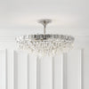 SN4001PN Joe Nye Trillion 10 Light Semi Flush Mount | Lifestyle Image