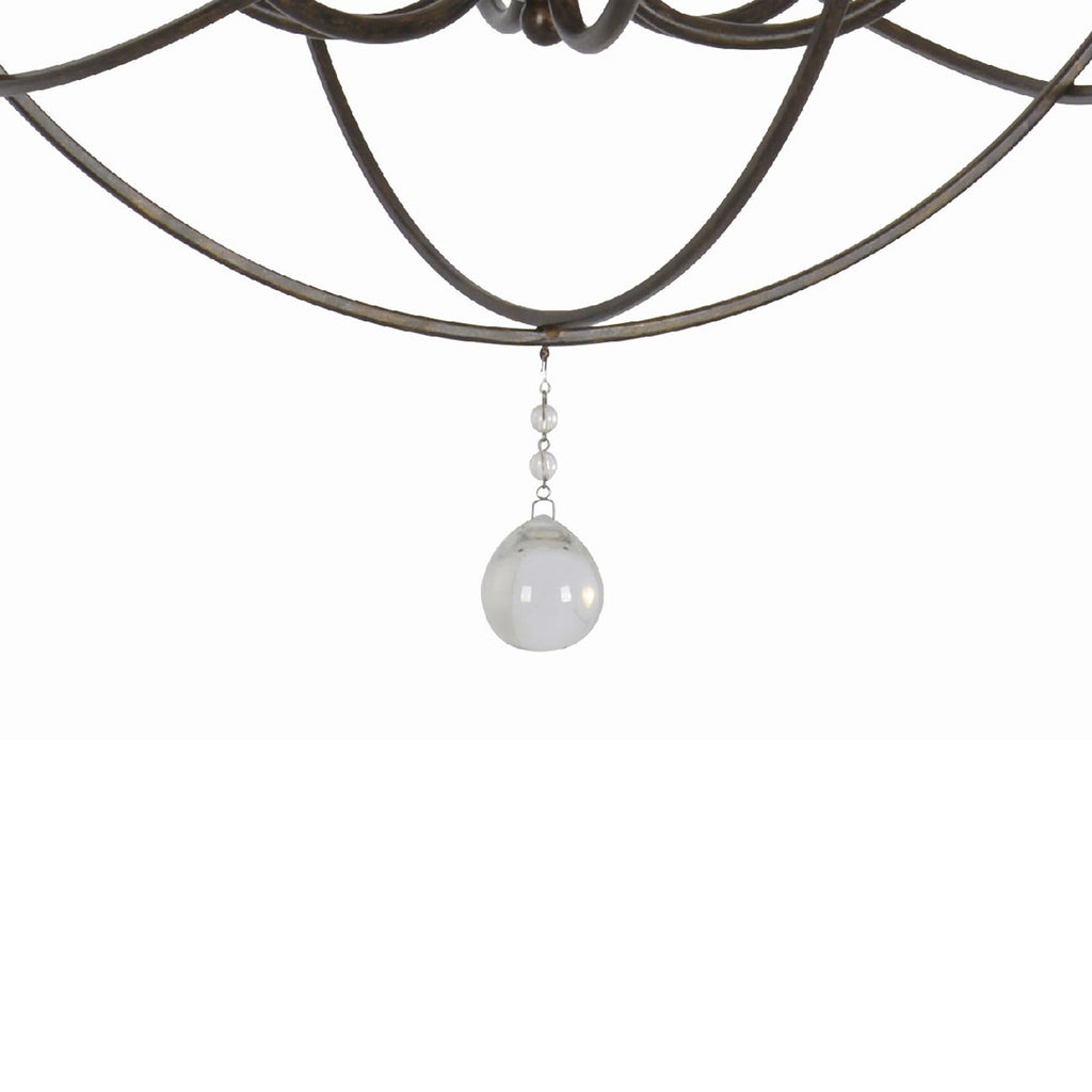 SOL-9326-EB Solaris 6 Light Outdoor Chandelier | Alternate Image