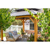 Crystorama Solaris 22.5'' Outdoor Chandelier in English Bronze - Lifestyle View