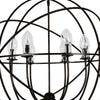 SOL-9328-EB Solaris 6 Light Outdoor Chandelier | Alternate Image