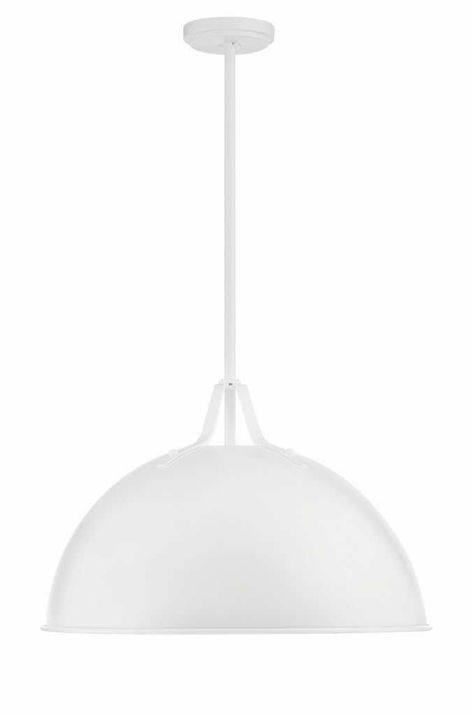 SOT-18015-WH Soto 1 Light Pendant | Alternate Image