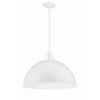 Crystorama Soto 20'' Pendant in White - Additional View