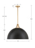 SOT-18017-MK-GA Soto 3 Light Pendant | Dimensions Image