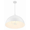 Crystorama Soto 23.5'' Pendant in White - Additional View