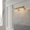 SP2603HAB J. Randall Powers McClain 4 Light Picture Light | Lifestyle Image