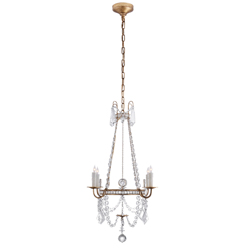 SP5030GICG J. Randall Powers Sharon 4 Light Chandelier | Main Image