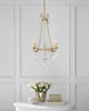 SP5030GICG J. Randall Powers Sharon 4 Light Chandelier | Lifestyle Image