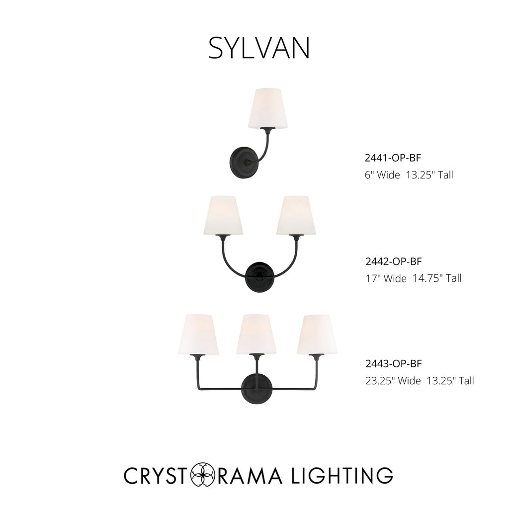 Crystorama Sylvan 23.25'' Bathroom Vanity - Collection Image