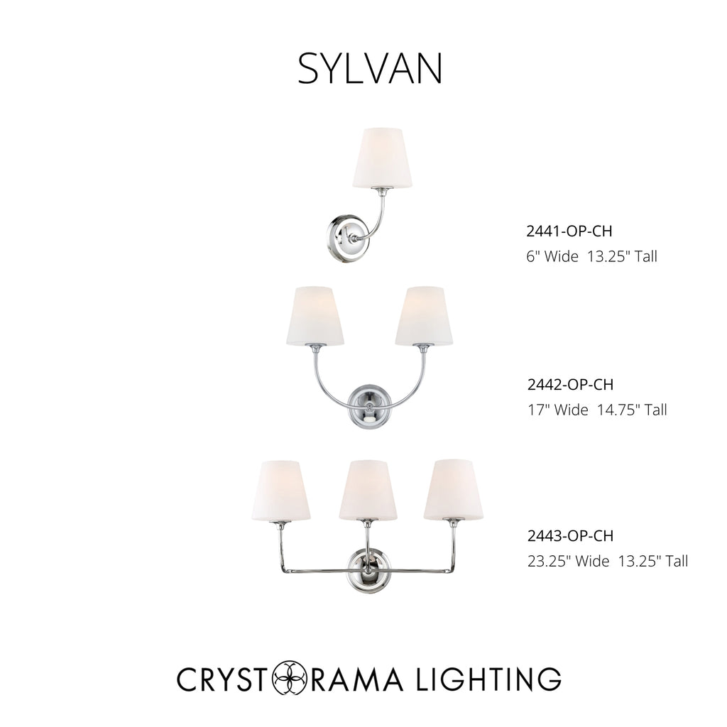 Crystorama Sylvan 6'' Sconce - Collection Image