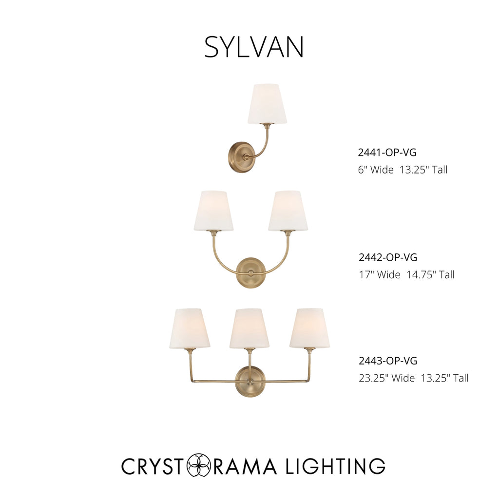 Crystorama Sylvan 6'' Sconce - Collection Image