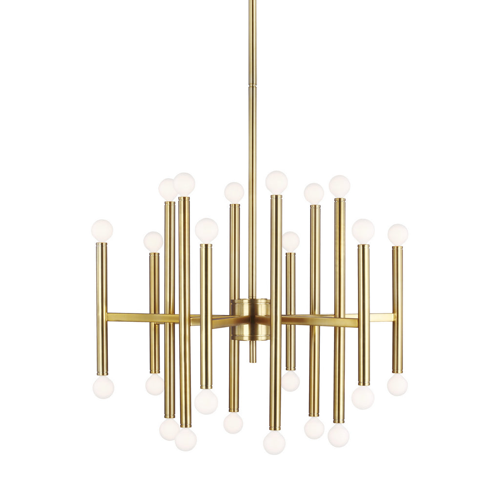 TC10624BBS Beckham Modern 24 Light Chandelier | Main Image