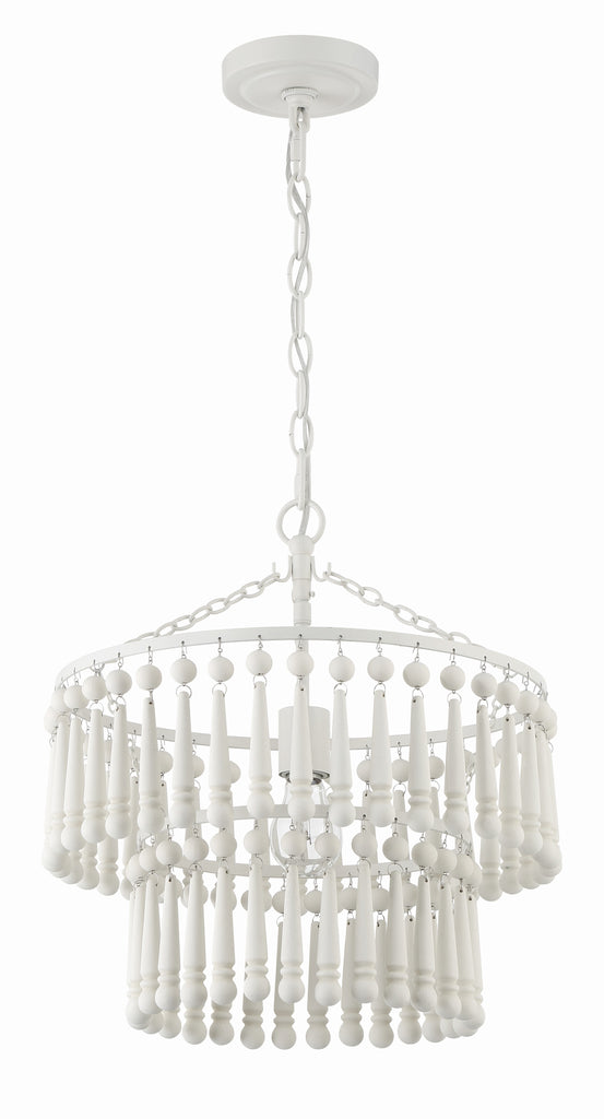 TIA-7100-MT Tiana 1 Light Chandelier | Alternate Image