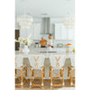 Crystorama Tiana 20.5'' Chandelier in Matte White - Lifestyle View