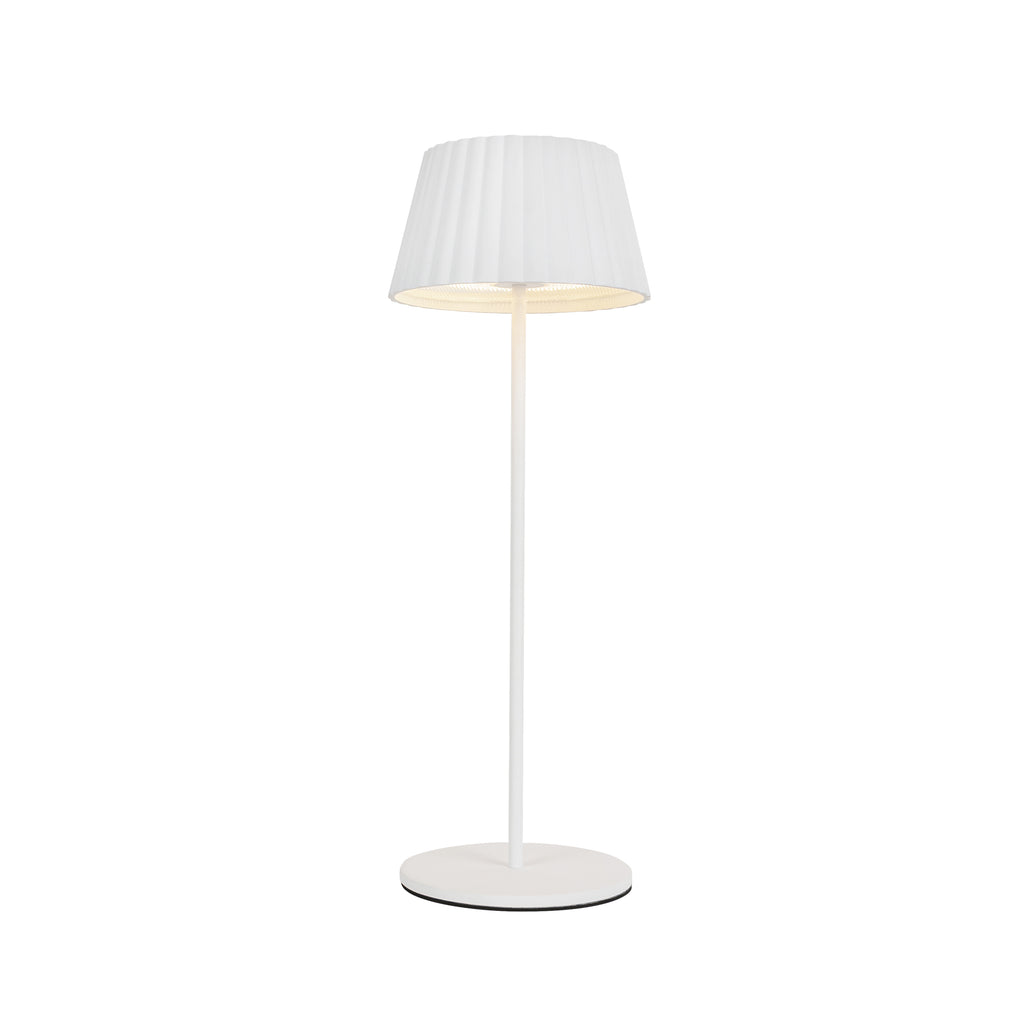 TL65614-WH Dario 1 Light Table Lamp | Main Image