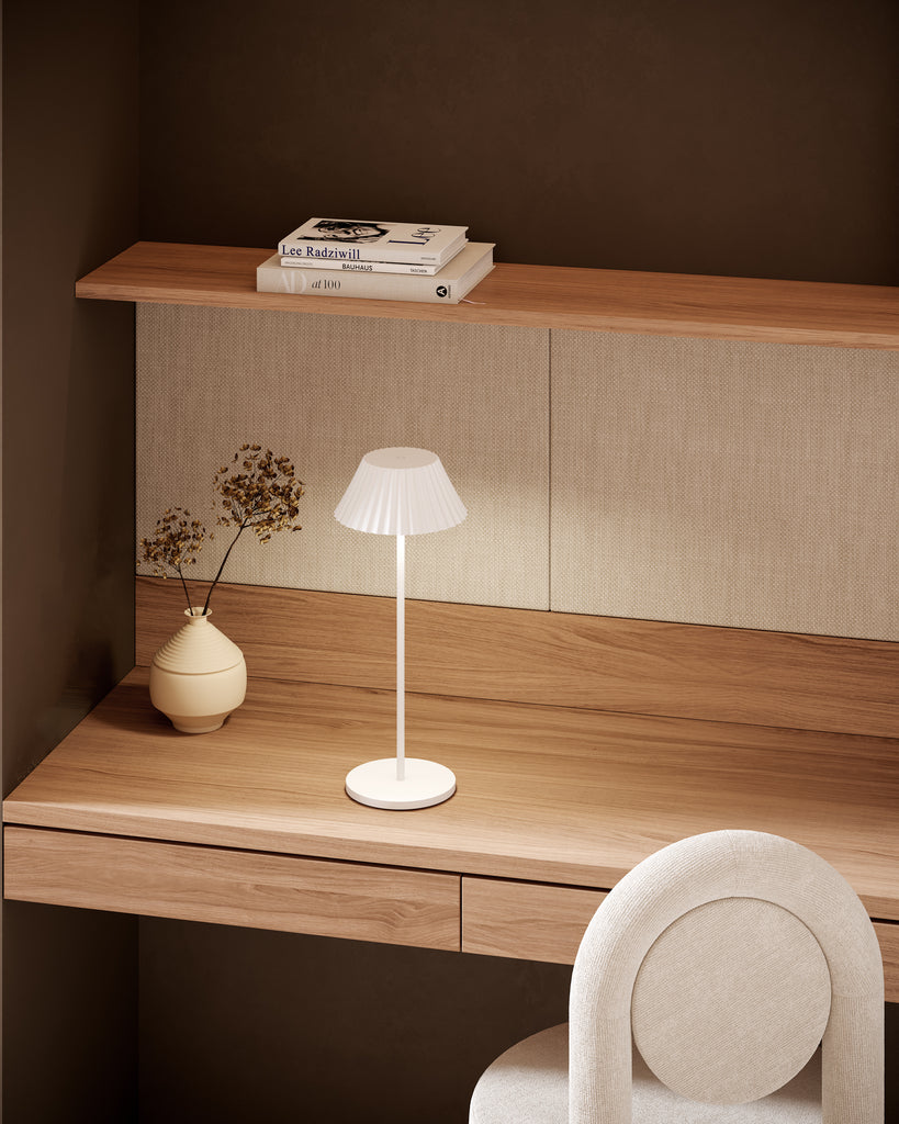 TL67914-WH Zola 1 Light Table Lamp | Lifestyle Image