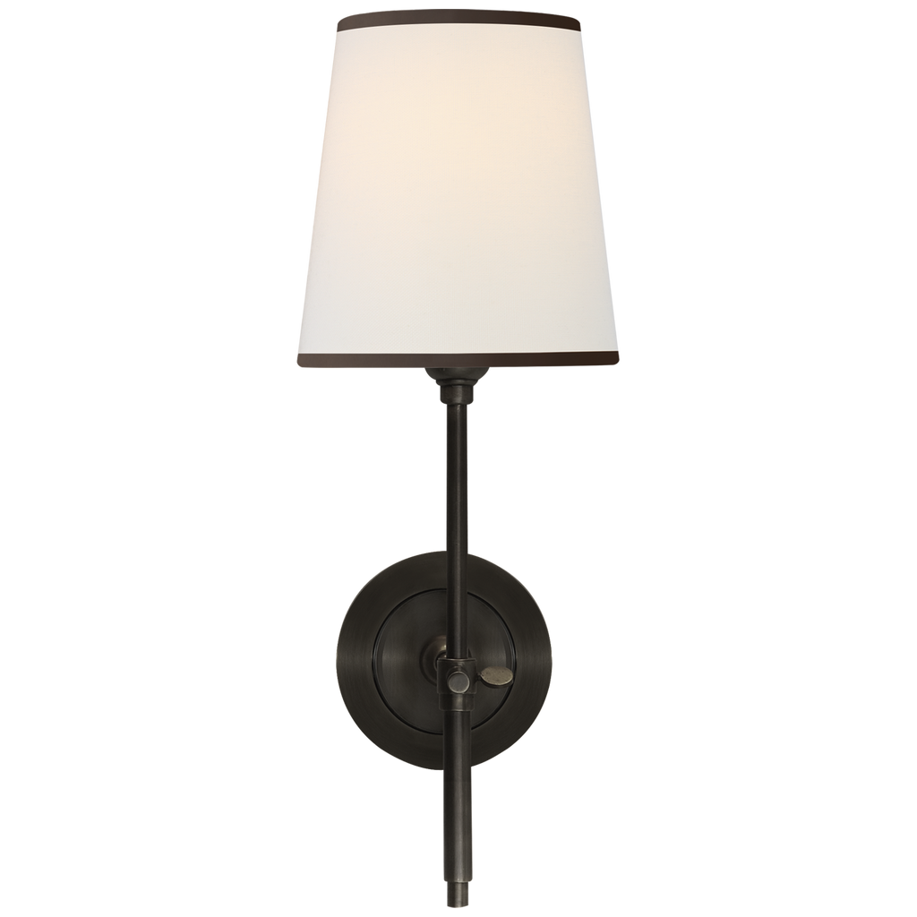 TOB2002BZLBT Thomas O'Brien Bryant 1 Light Sconce | Alternate Image
