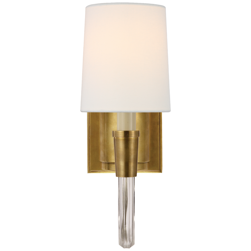 TOB2032HABL Thomas O'Brien Vivian 1 Light Sconce | Main Image