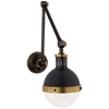 TOB2090BZHABWG Thomas O'Brien Hicks 1 Light Swing Arm | Main Image