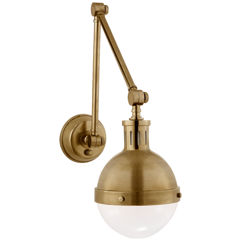 TOB2090HABWG Thomas O'Brien Hicks 1 Light Swing Arm | Main Image