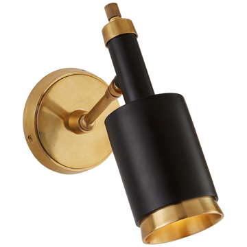 Hand-Rubbed Antique Brass and Black