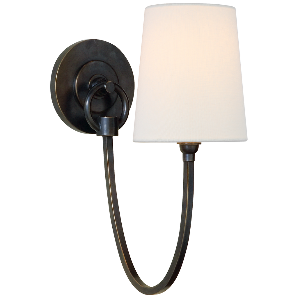 TOB2125BZL Thomas O'Brien Reed 1 Light Sconce | Main Image