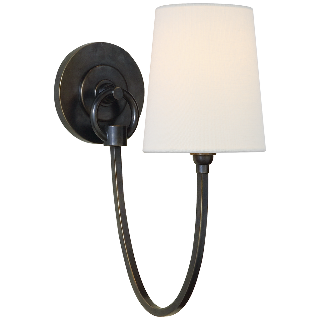 TOB2125BZL Thomas O'Brien Reed 1 Light Sconce | Alternate Image