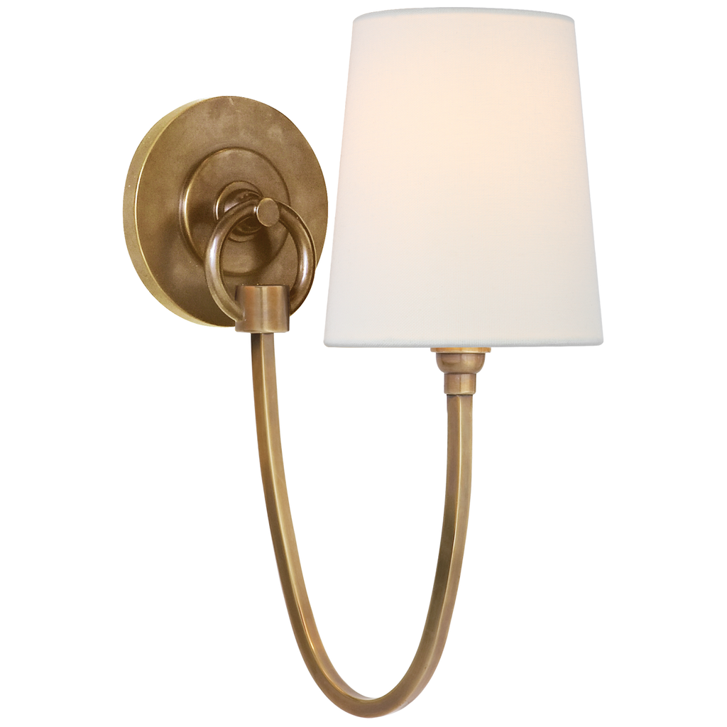 TOB2125HABL Thomas O'Brien Reed 1 Light Sconce | Main Image