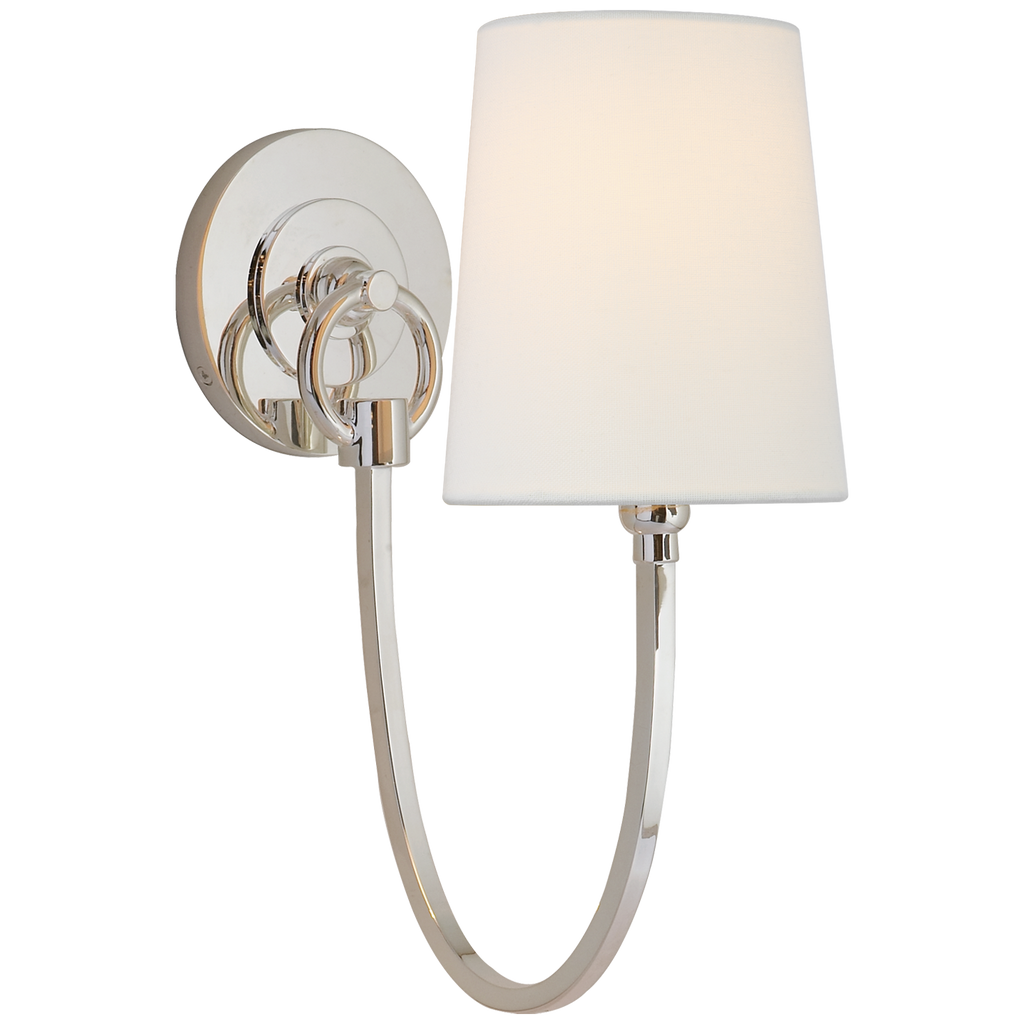 TOB2125PNL Thomas O'Brien Reed 1 Light Sconce | Alternate Image