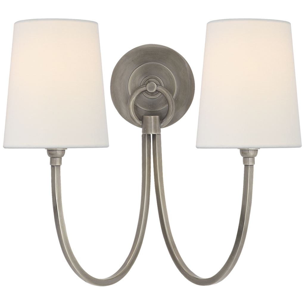 TOB2126ANL Thomas O'Brien Reed 2 Light Sconce | Alternate Image