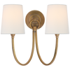 TOB2126HABL Thomas O'Brien Reed 2 Light Sconce | Main Image