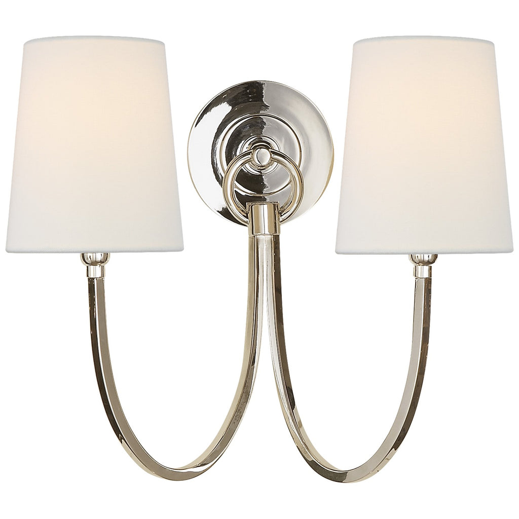 TOB2126PNL Thomas O'Brien Reed 2 Light Sconce | Alternate Image
