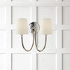TOB2126PNL Thomas O'Brien Reed 2 Light Sconce | Lifestyle Image
