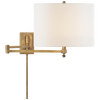 TOB2204HABL Thomas O'Brien Hudson 1 Light Swing Arm | Main Image