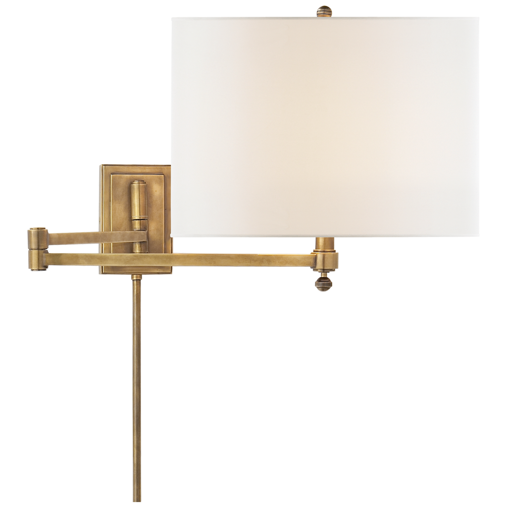 TOB2204HABL Thomas O'Brien Hudson 1 Light Swing Arm | Main Image