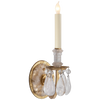 TOB2235GI Thomas O'Brien Elizabeth 1 Light Sconce | Main Image