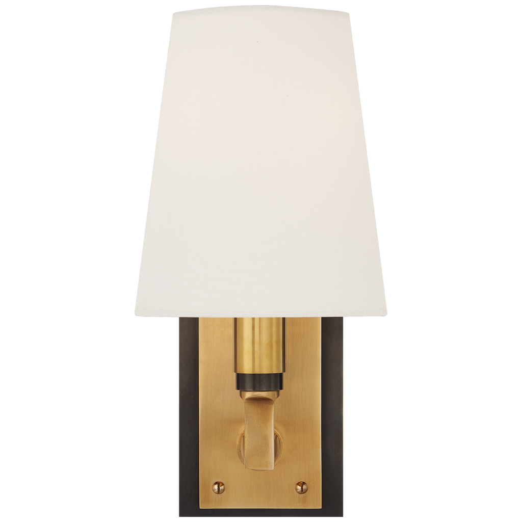 TOB2284BZHABL Thomas O'Brien Watson 1 Light Sconce | Main Image