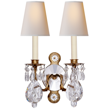 Gilded Iron and Crystal