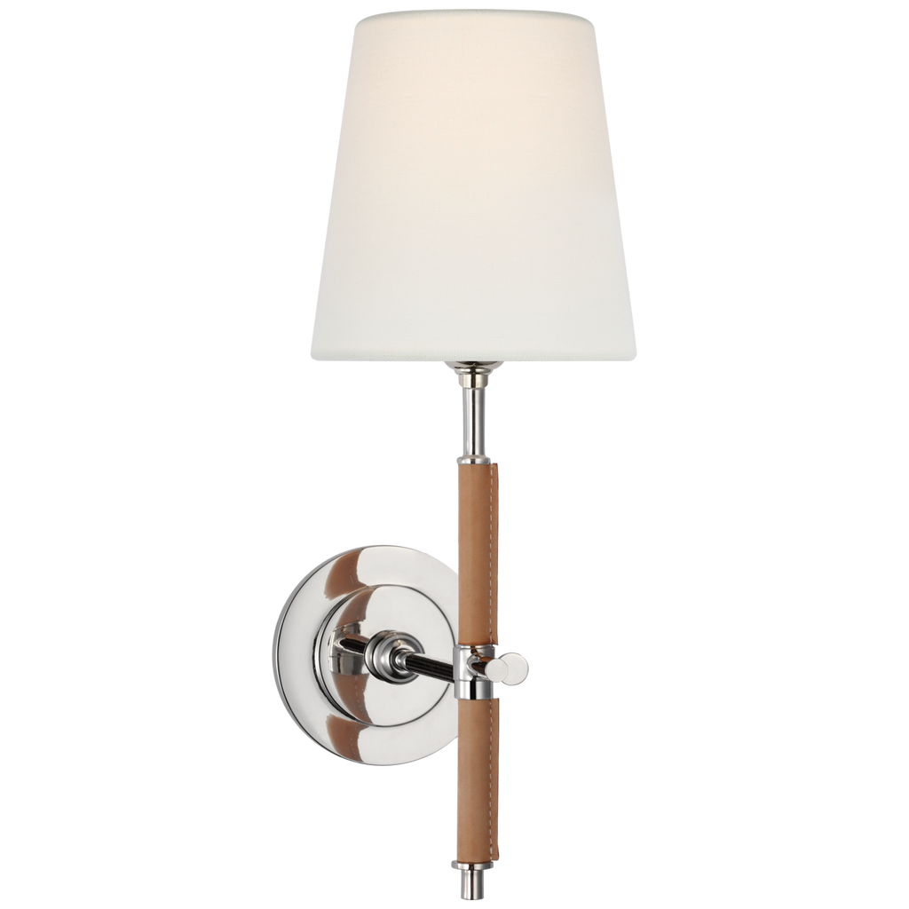 TOB2580PNNATL Thomas O'Brien Bryant 1 Light Sconce | Main Image