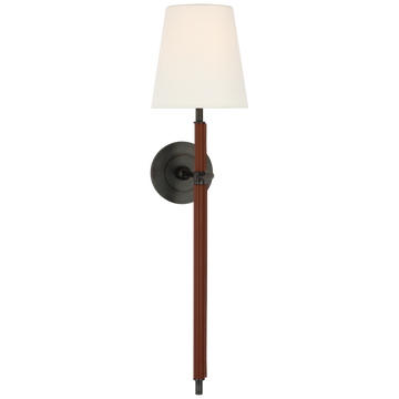 Bronze and Saddle Leather