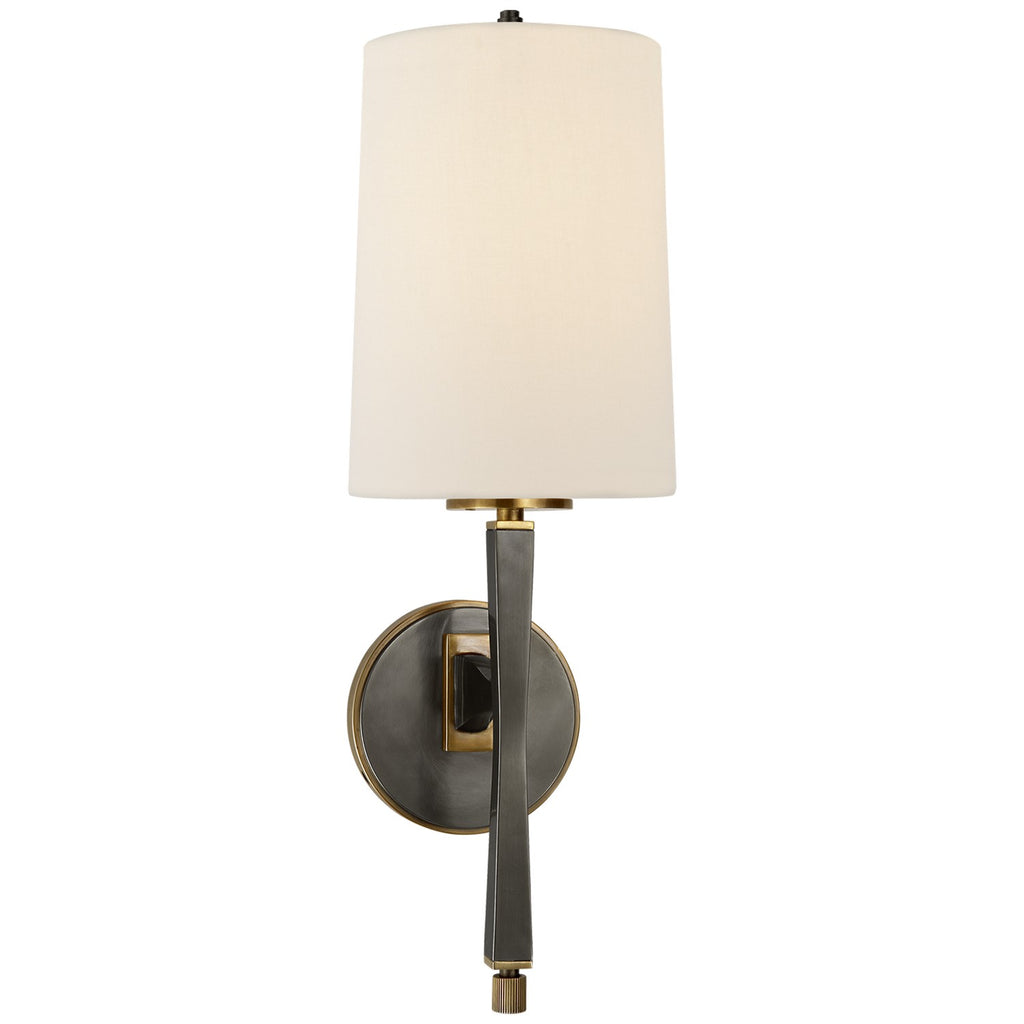 TOB2740BZHABL Thomas O'Brien Edie 1 Light Sconce | Alternate Image