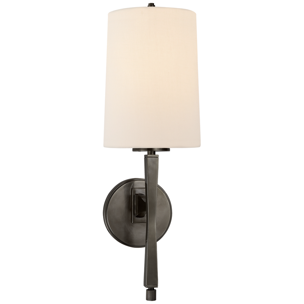 TOB2740BZL Thomas O'Brien Edie 1 Light Sconce | Main Image