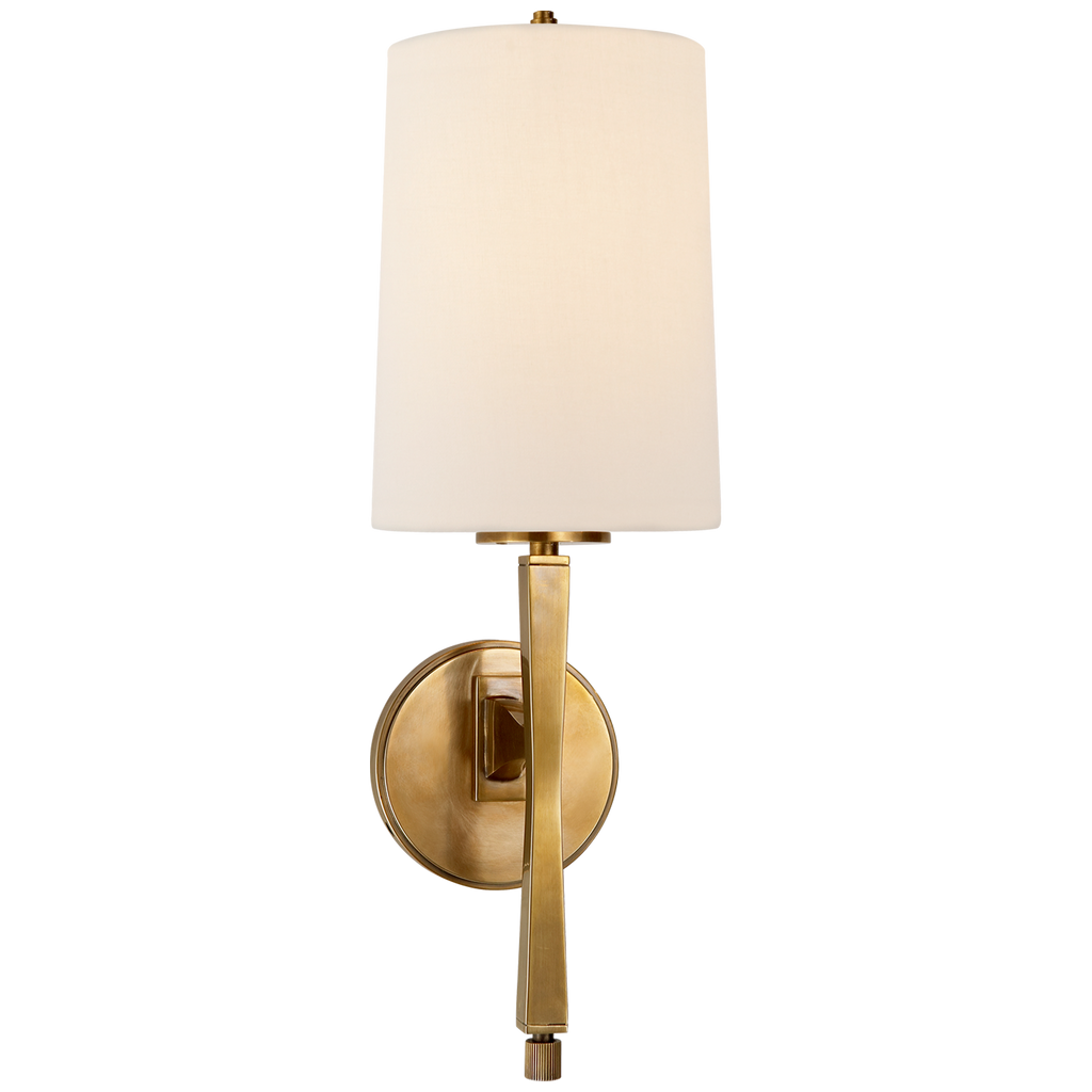 TOB2740HABL Thomas O'Brien Edie 1 Light Sconce | Main Image