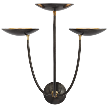 Bronze and Hand-Rubbed Antique Brass