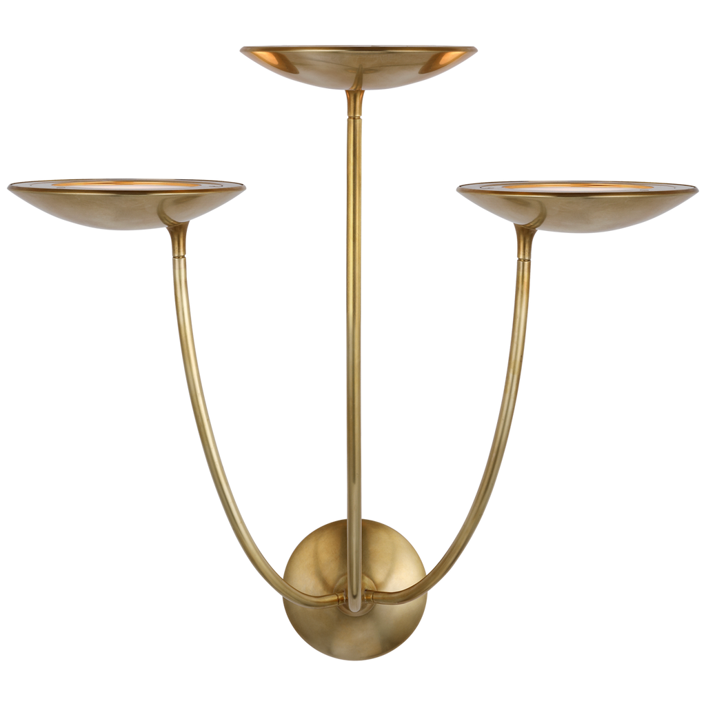 TOB2785HAB Thomas O'Brien Keira 1 Light Sconce | Main Image