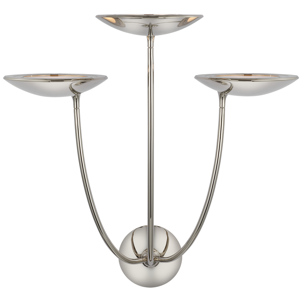 TOB2785PN Thomas O'Brien Keira 1 Light Sconce | Main Image
