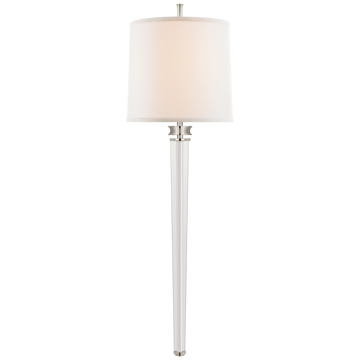 Polished Nickel and Crystal